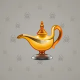 Genie Lamp #1664 Genie Lamp #1664