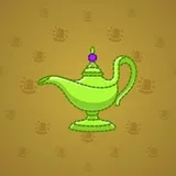 Genie Lamp #1680 Genie Lamp #1680