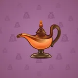 Genie Lamp #1684 Genie Lamp #1684