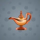 Genie Lamp #1691 Genie Lamp #1691
