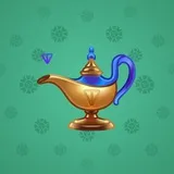 Genie Lamp #1704 Genie Lamp #1704