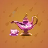 Genie Lamp #1705 Genie Lamp #1705