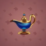 Genie Lamp #1707 Genie Lamp #1707