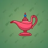 Genie Lamp #1708 Genie Lamp #1708