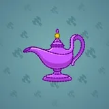 Genie Lamp #1709 Genie Lamp #1709