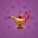 Genie Lamp #1724 Genie Lamp #1724