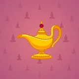Genie Lamp #1733 Genie Lamp #1733