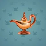 Genie Lamp #1743 Genie Lamp #1743