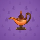 Genie Lamp #1756 Genie Lamp #1756