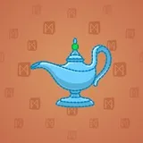 Genie Lamp #1757 Genie Lamp #1757