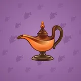 Genie Lamp #1762 Genie Lamp #1762