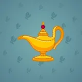Genie Lamp #1773 Genie Lamp #1773
