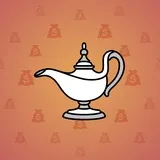 Genie Lamp #1774 Genie Lamp #1774