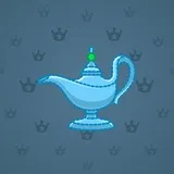 Genie Lamp #1786 Genie Lamp #1786