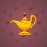 Genie Lamp #1787 Genie Lamp #1787