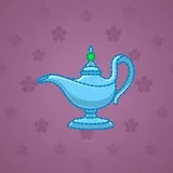 Genie Lamp #1809 Genie Lamp #1809