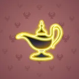 Genie Lamp #1824 Genie Lamp #1824