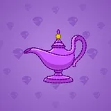 Genie Lamp #1829 Genie Lamp #1829