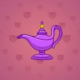 Genie Lamp #1833 Genie Lamp #1833