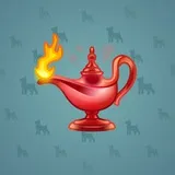 Genie Lamp #1834 Genie Lamp #1834
