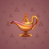 Genie Lamp #1856 Genie Lamp #1856