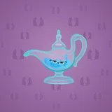 Genie Lamp #1862 Genie Lamp #1862