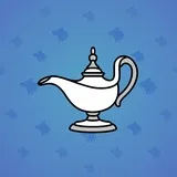 Genie Lamp #1863 Genie Lamp #1863