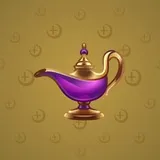 Genie Lamp #1865 Genie Lamp #1865