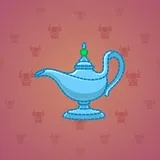 Genie Lamp #1866 Genie Lamp #1866