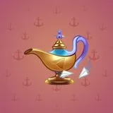 Genie Lamp #1868 Genie Lamp #1868