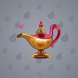 Genie Lamp #1870 Genie Lamp #1870