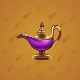 Genie Lamp #1872