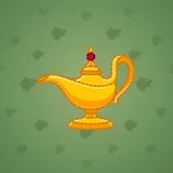 Genie Lamp #1873 Genie Lamp #1873