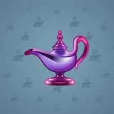 Genie Lamp #1875 Genie Lamp #1875