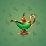 Genie Lamp #1876 Genie Lamp #1876