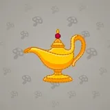 Genie Lamp #1878 Genie Lamp #1878