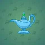 Genie Lamp #1880