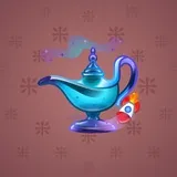 Genie Lamp #1886 Genie Lamp #1886