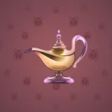 Genie Lamp #1887