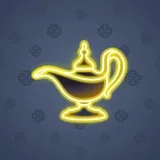 Genie Lamp #1904 Genie Lamp #1904