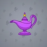 Genie Lamp #1908 Genie Lamp #1908