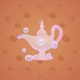 Genie Lamp #1934 Genie Lamp #1934
