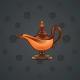 Genie Lamp #1943 Genie Lamp #1943