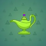 Genie Lamp #1989 Genie Lamp #1989