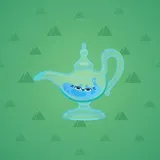 Genie Lamp #411 Genie Lamp #411