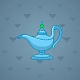 Genie Lamp #414