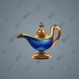Genie Lamp #513 Genie Lamp #513