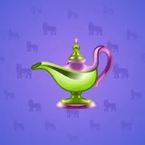 Genie Lamp #587 Genie Lamp #587