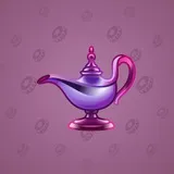 Genie Lamp #640 Genie Lamp #640