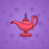 Genie Lamp #852 Genie Lamp #852